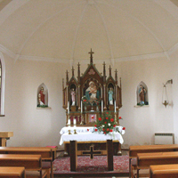Altar in der Schönstatt-Kapelle in Strahovice