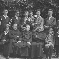 Fronleichnam 1931 im Kloster zum Guten Hirten