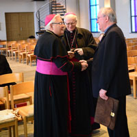 Pontifikalamt mit Bischof František Lobkowicz von Ostrava-Opava in der Pallottikirche in Vallendar