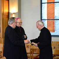 Pontifikalamt mit Bischof František Lobkowicz von Ostrava-Opava in der Pallottikirche in Vallendar