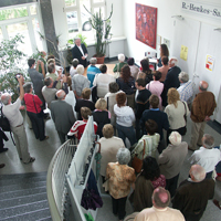 Zweiter Besuch der Gemeinde Strahovice in Ruppach-Goldhausen im Mai 2007 mit Besuchen in Limburg am Grab von P. Richard Henkes und in der Philosophisch-Theologischen Hochschule, dem früheren Studienheim in Schönstatt